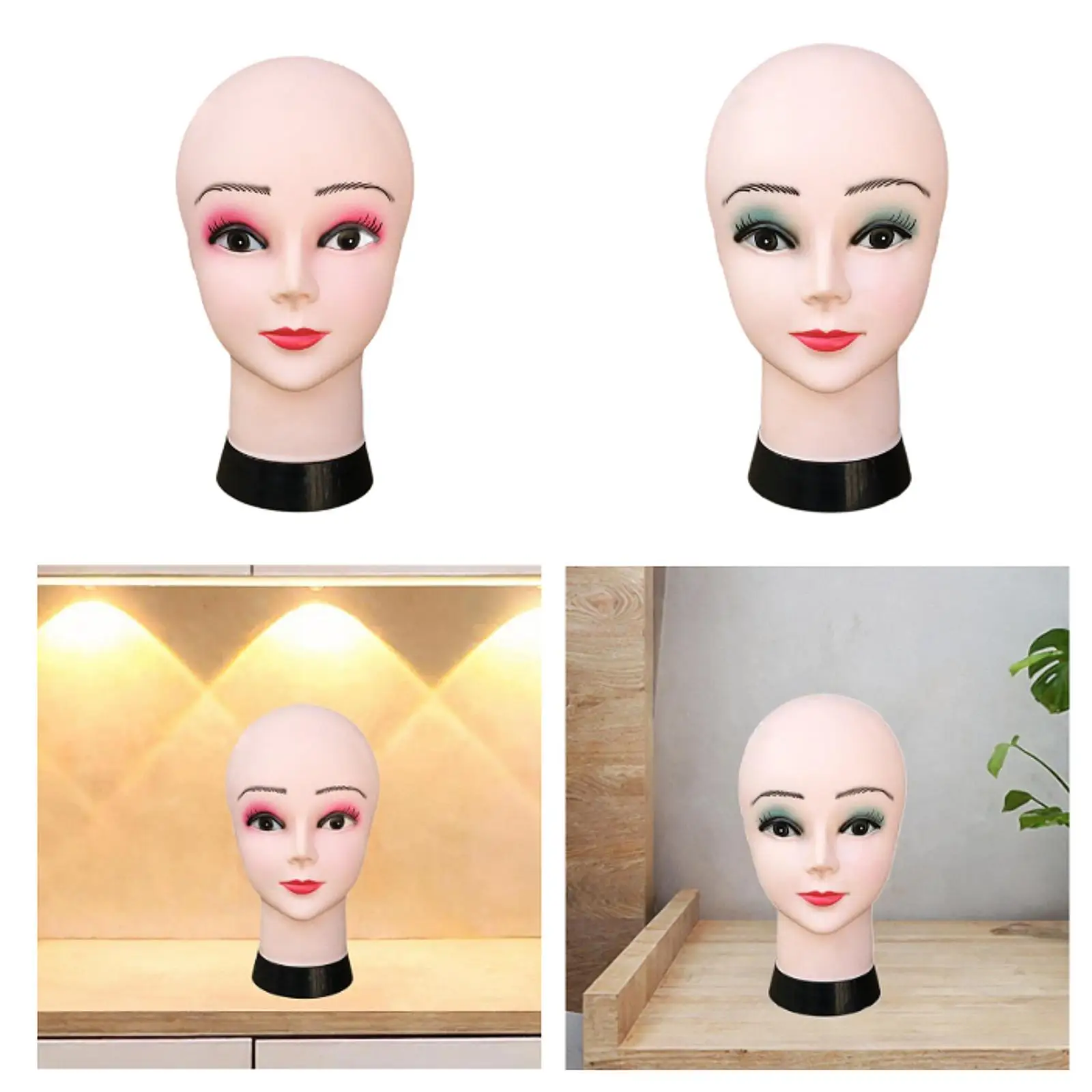 

Female Mannequin Head for Hat And Wig Display, Lightweight Model for Cosmetology