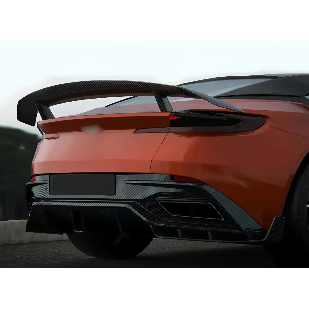 

New PK Style Dry Carbon Fiber Rear Spoiler Wing Suitable for Aston Martin DB11 Retrofitting