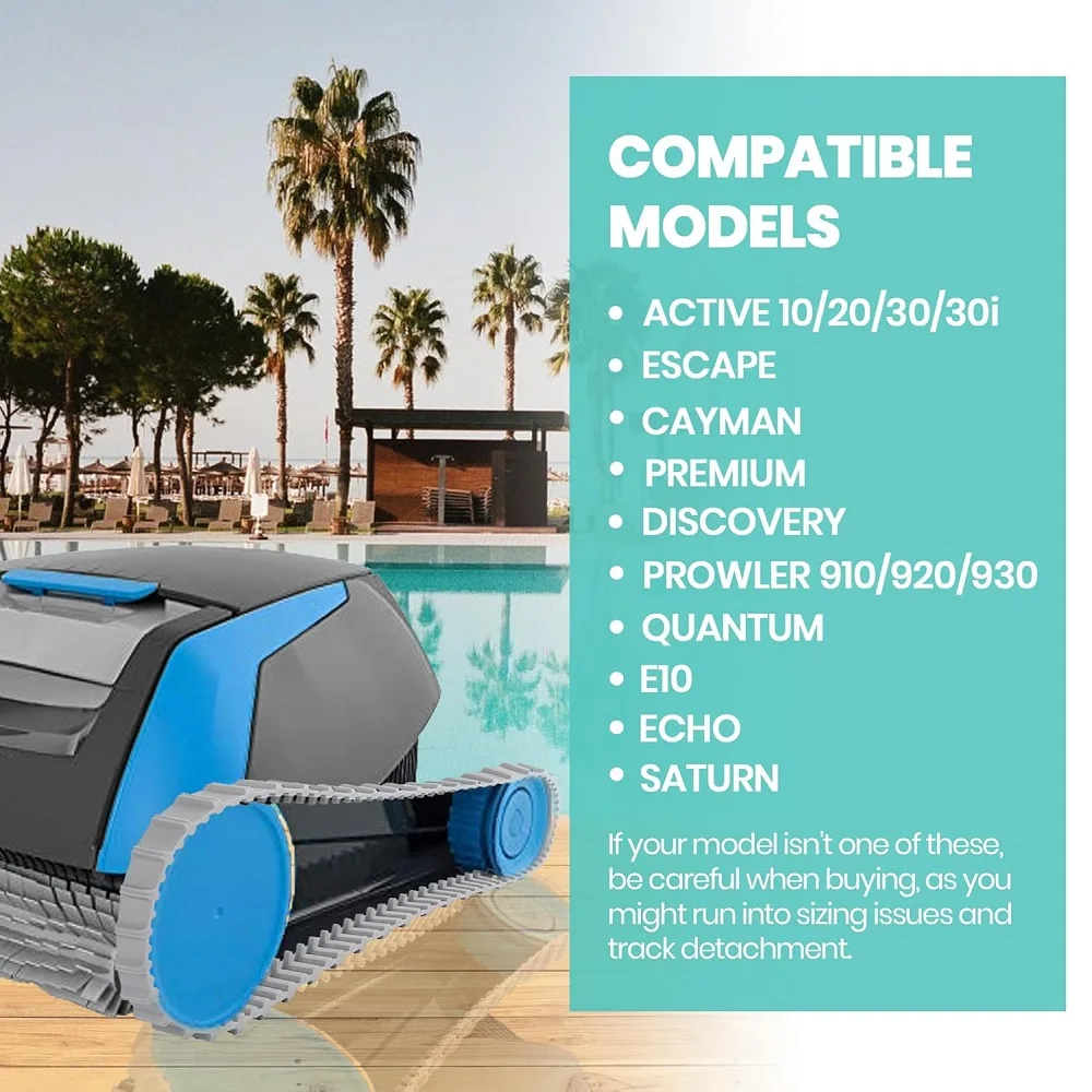 عبوتان من مسارات اللون الرمادية البديلة 9983152-R2 لمنظفات حمام السباحة الروبوتية Maytronics Dolphin