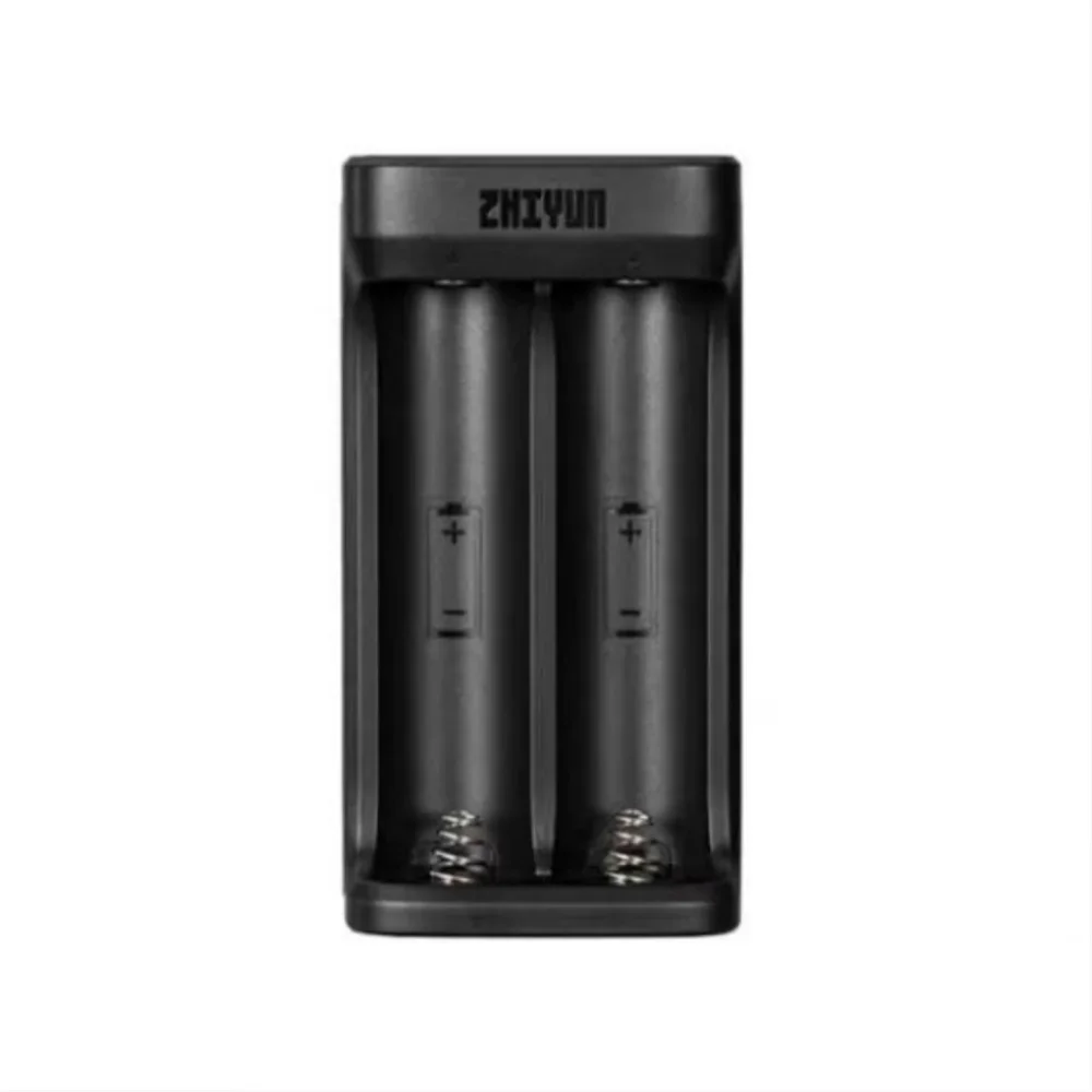 Caricabatteria ZHIYUN 18650 2 o 3 slot per batteria 18650 Weebill-S/Crane2/2S/3/3 S stabilizzatore di colore nero pezzi di ricambio tipo C