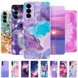For Tecno Pova 3 Case Pova3 LF7n Cover Clear Soft Silicone Phone Case Fundas For Tecno Pova 3 Cases for tecno pova 3 pova3 Coque