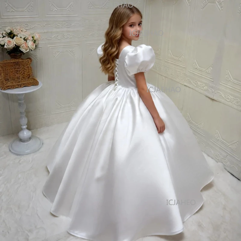 Children Girls Model Performance Kids French Style Fashion Piano Violin Evening Gown Velvet Pageant Party Formal Dress Costume