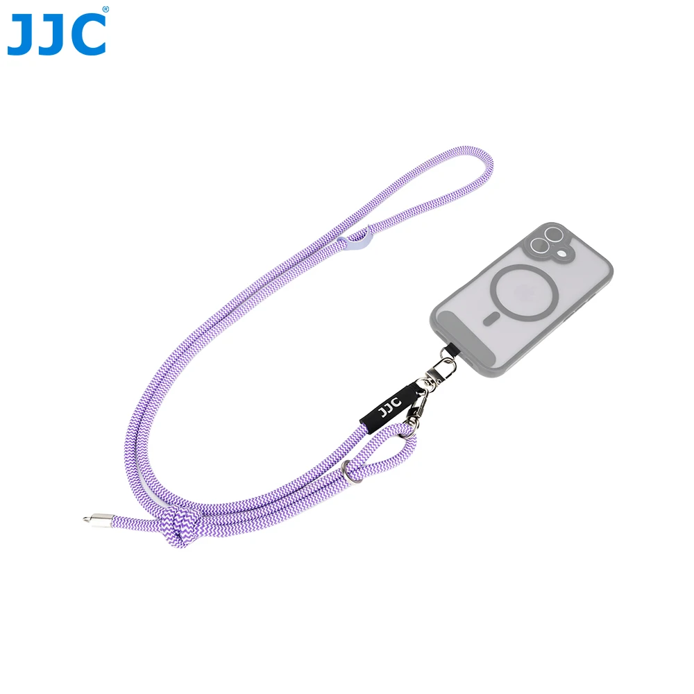 

Регулируемый шейный ремешок JJC для DJI Osmo Pocket 3 с защитным чехлом, веревочным ремешком для телефона с 1/4-20 дюйма для Pocket 3, ручка