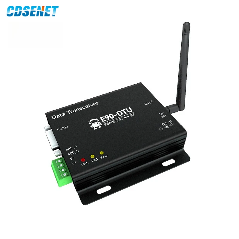 E90-DTU(900SL30) LoRa Relay RS232 RS485 868MHz 915MHz 1W Long Range Modbus Transceiver and Receiver RSSI Wireless RF Transceiver