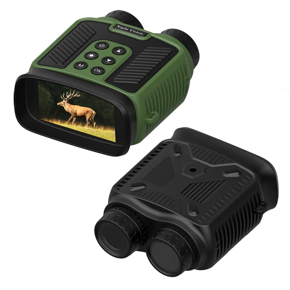 4K 40MP Digital Infrared Binoculars with Clear Vision in Darkness 300m Long Range for Hunting Spotting Surveillance