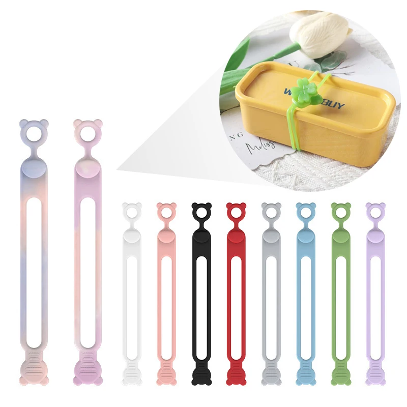 Multi Purpose Silicone Winding Tape, Data Cable Storage Organizer, Household Storage Tool