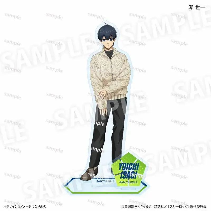 BLUE LOCK мультфильм засада Исаги Йоичи Наги Сейширо Микаге Рео Рин Итоши Саэ акриловая стоячая вывеска настольный орнамент