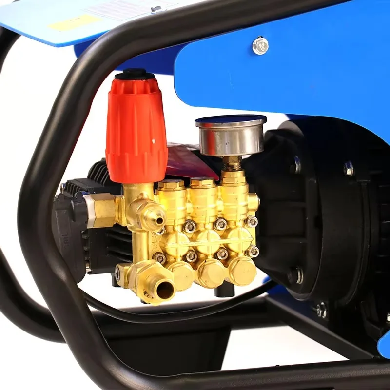 High Pressure 3kw 150bar Car Washer Portable Cold Water Gun Spray Nozzle Washer Machine For Cleaning