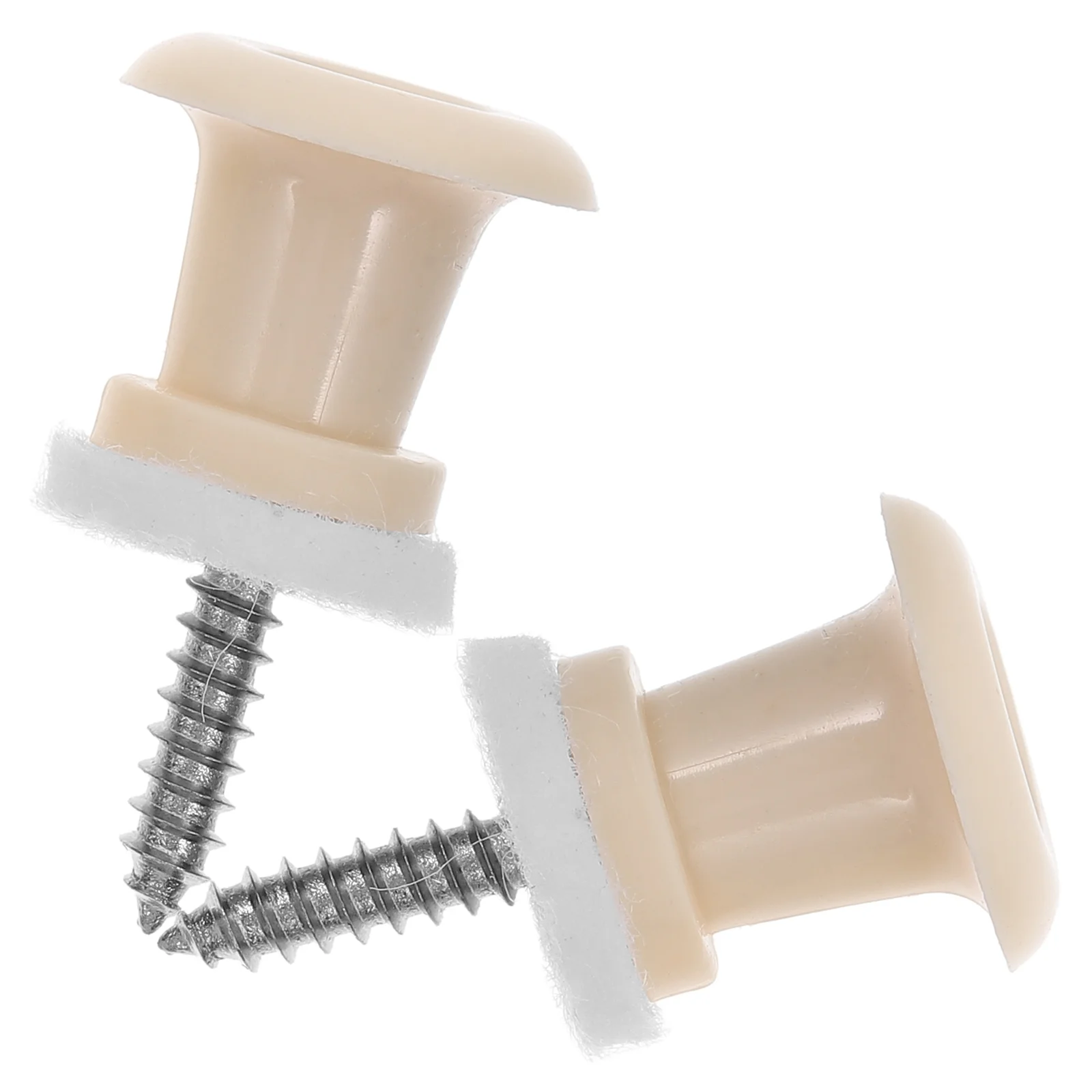 

2 Pcs Guitar Strap Lock Practical Locks Mushrooms Head Replacement Parts Modern Design Durable