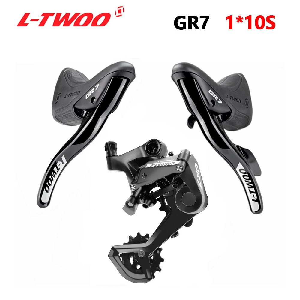 LTWOO GR7 1x10 Speed Gravel Bike Derailleur Groupset 10V R/L Shifter Without Damping Rear Derailleurs Kit Bicycle Cycling Parts