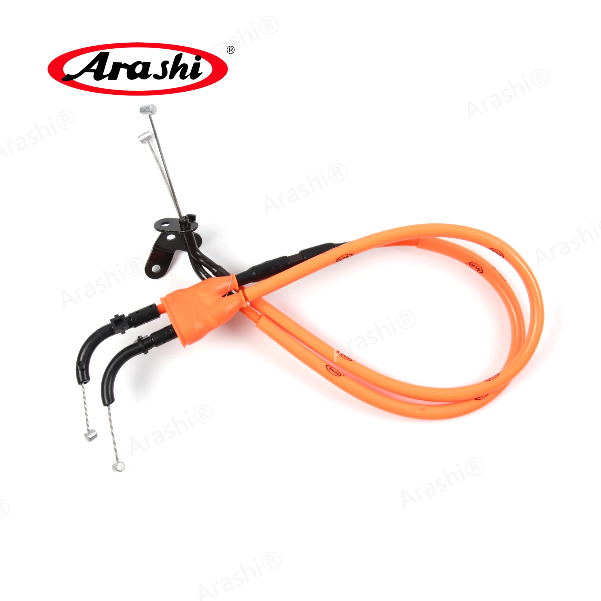 1 Pair YZF R1 2007-2008 Motorcycle Throttle Cables Lines Accelerator For YAMAHA YZF-R1 YZFR1 07 08 Top Quality Black Yellow New