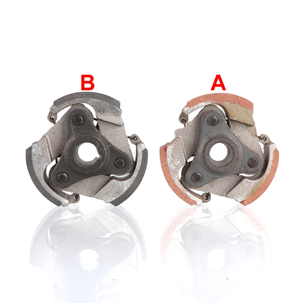 

47cc 49cc Minimoto 3 Shoe Clutch 2T Springs Centrifugal Clutch Pad For 2 Stroke Pocket Bike Mini Moto Quad Dirt Bike ATV