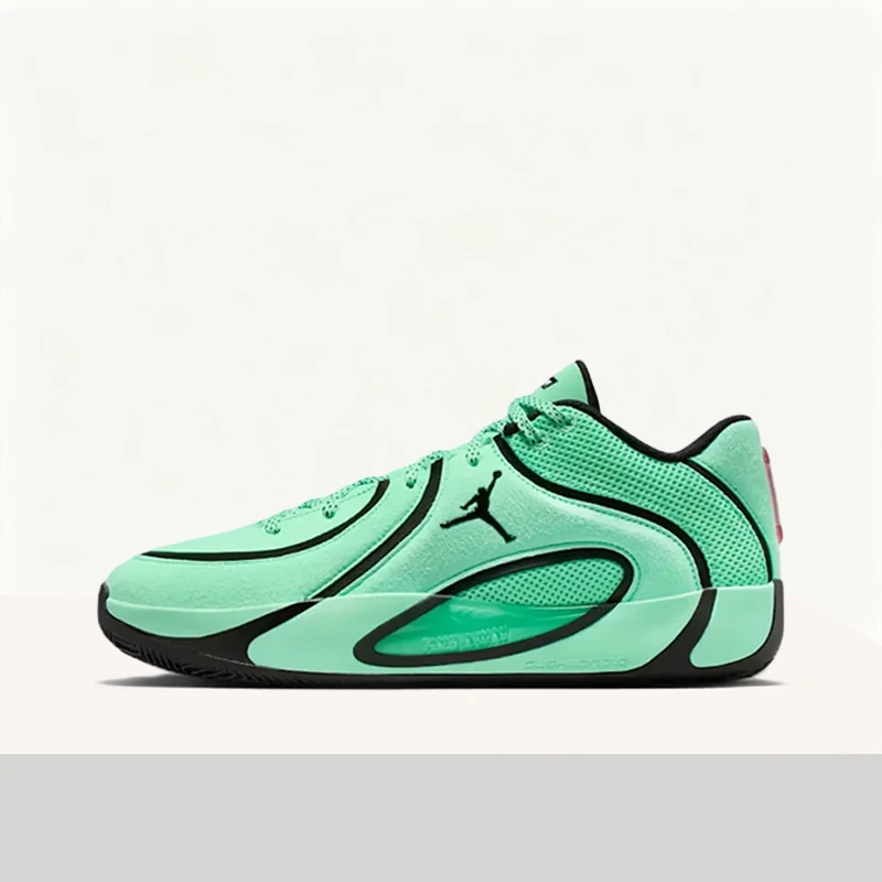 Nike Jordan Tatum 4 Men's Green/Black Niche Premium Comfort Classic Breathable Rebound Basketball Shoes HQ4613-300