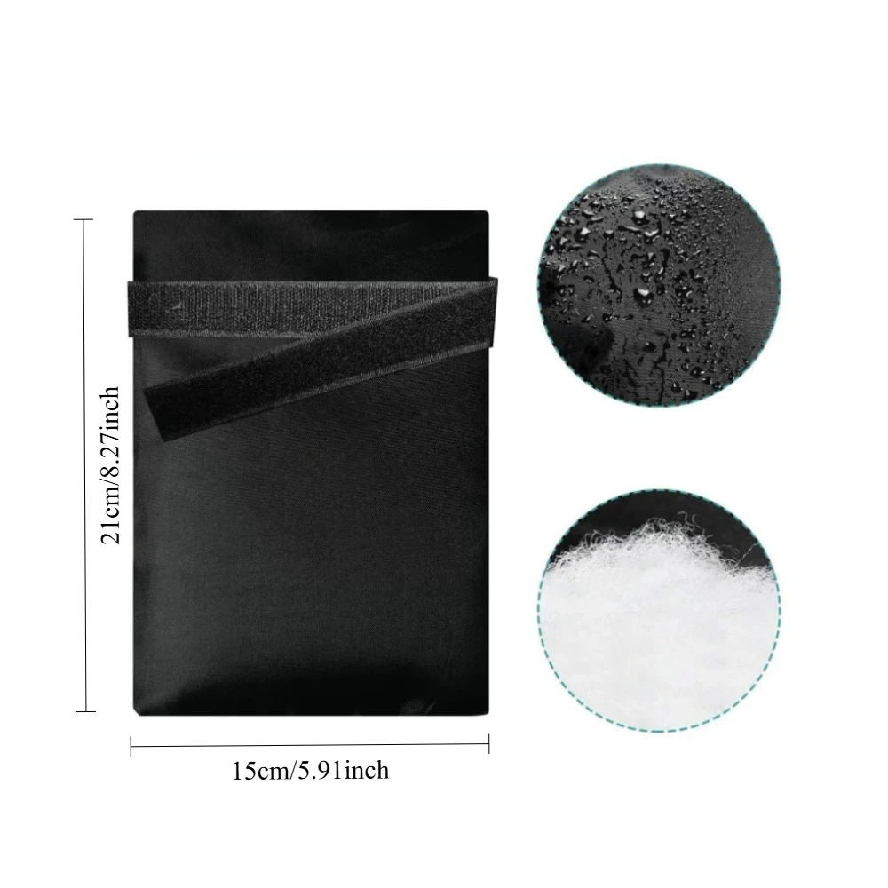 1/2/4 قطعة أغطية صنبور خارجية متعددة الحزمة تمنع التجميد-مقاومة للماء ومضادة للتشقق معزولة لحماية الصقيع في الشتاء #6