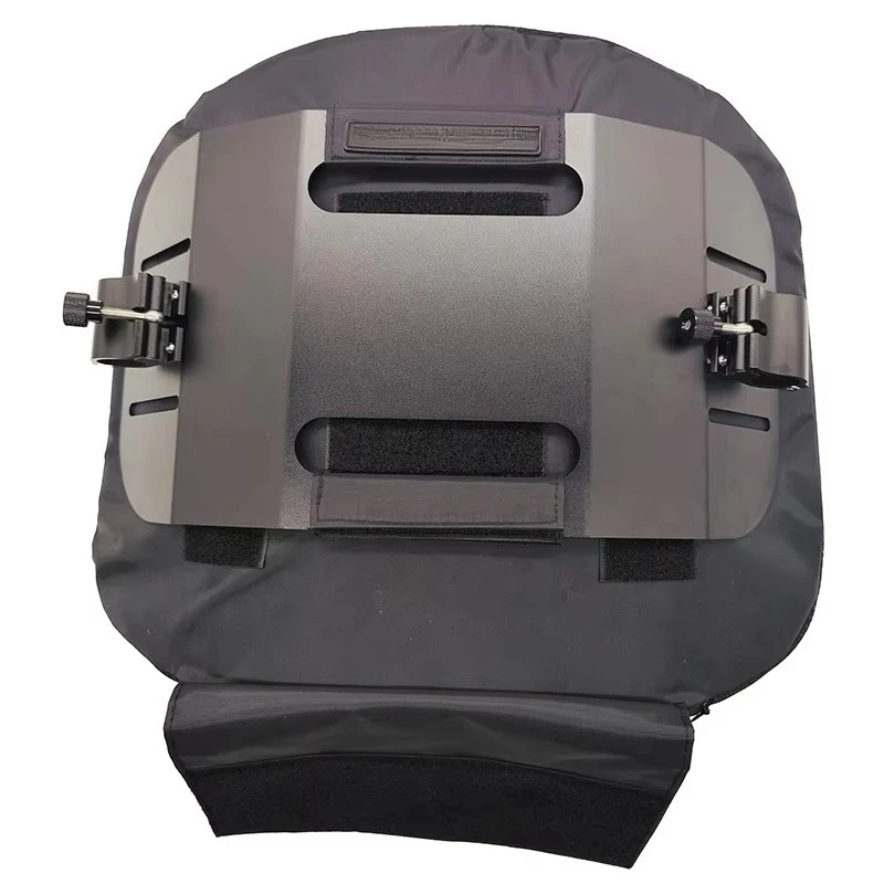 Wheelchair with hard backrest providing waist support, breathable and quick-disposable installation, made of aluminum alloy.