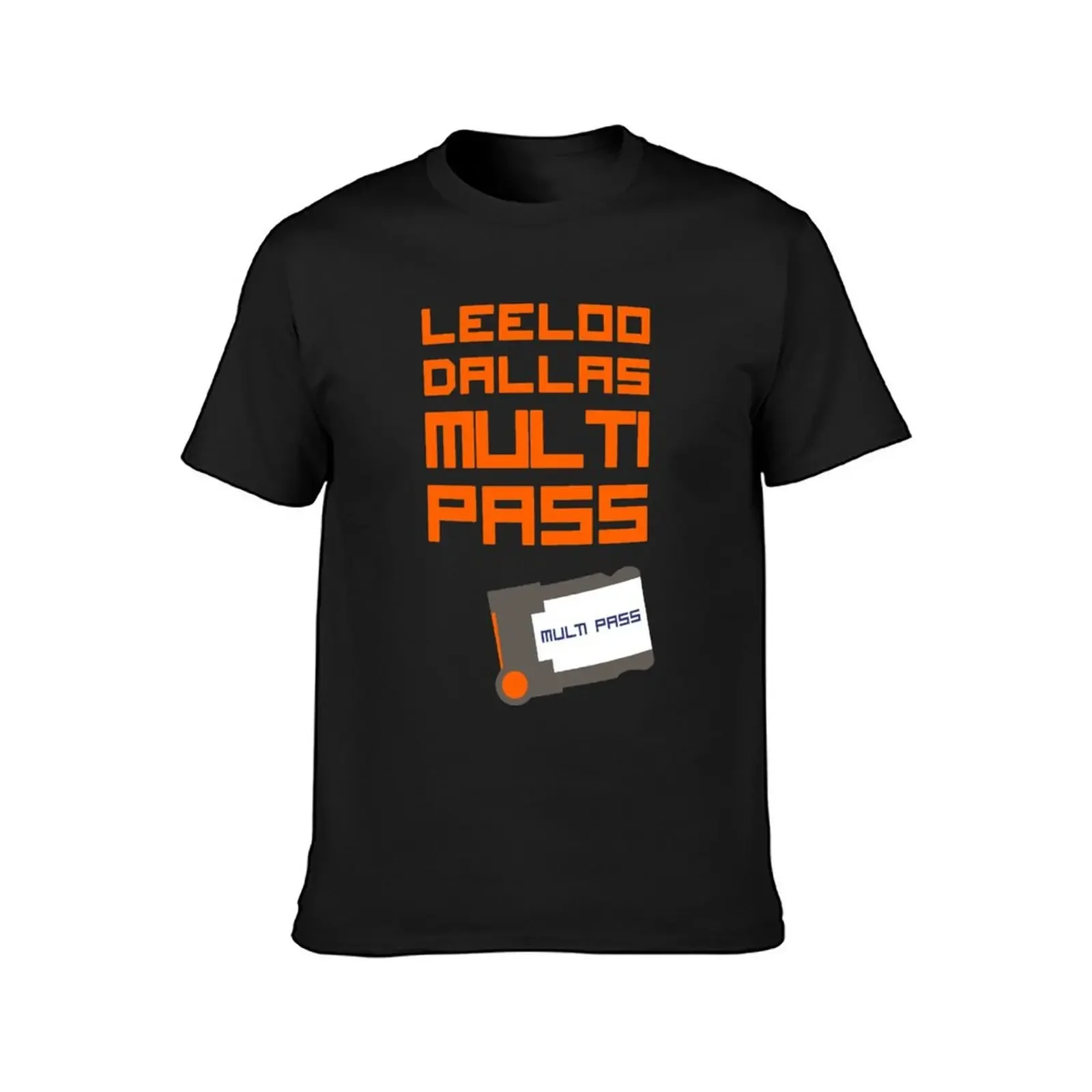 Leeloo Dallas Multipass T-Shirt sublime custom t shirt anime clothes graphic t shirt vintage slim fit t shirts for men