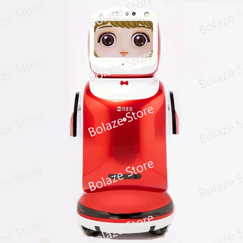 

Intelligent Dialogue Voice Video Chat Monitoring Robot for Home Accompanying Welcome Robot