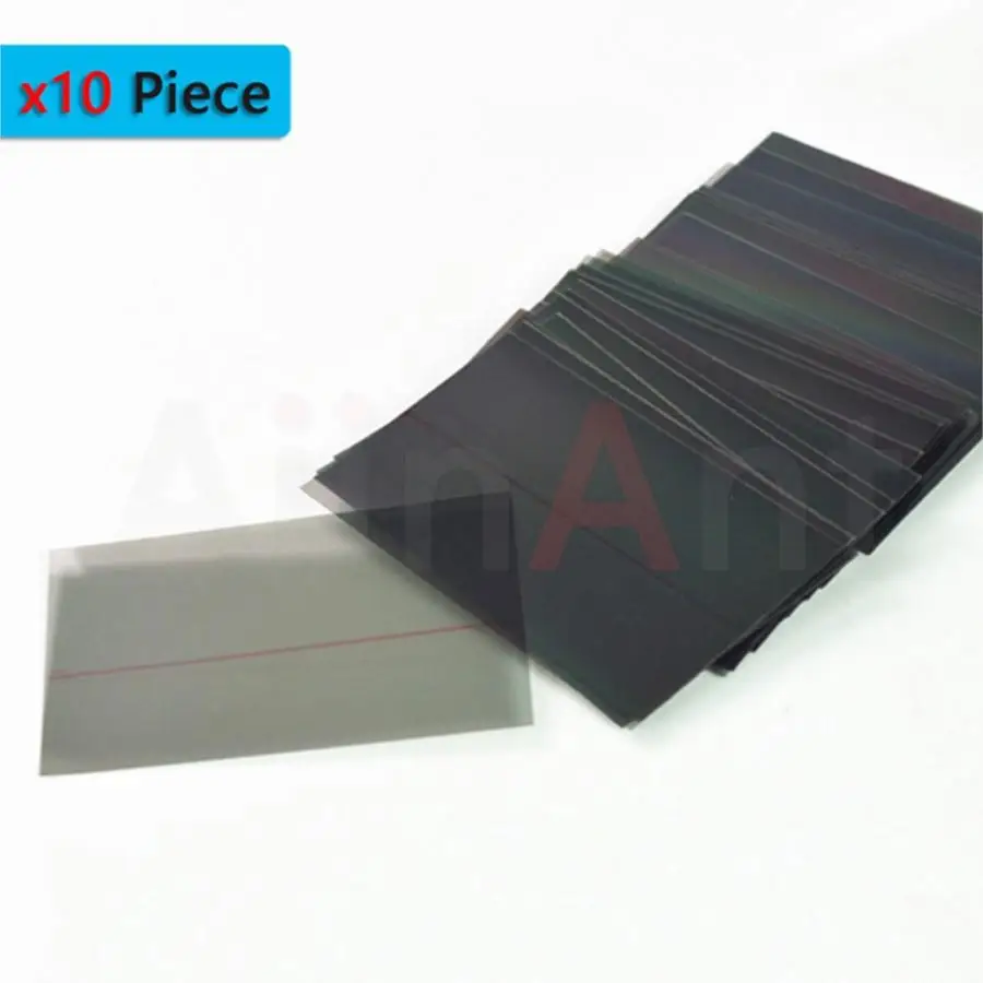 Aiinant LCD Screen Polarized Polarizer Film For Samsung Galaxy S7 S8 S9 S10 S20 S21 S22 Plus Ultra Edge Phone Parts 10 Piece