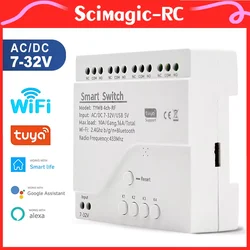 4CH Tuya Smart Switch 220V WIFI Module Remote Control USB 5V 12V 24V 85-250V RF Receiver 10A Smart Relay Includes Free shell