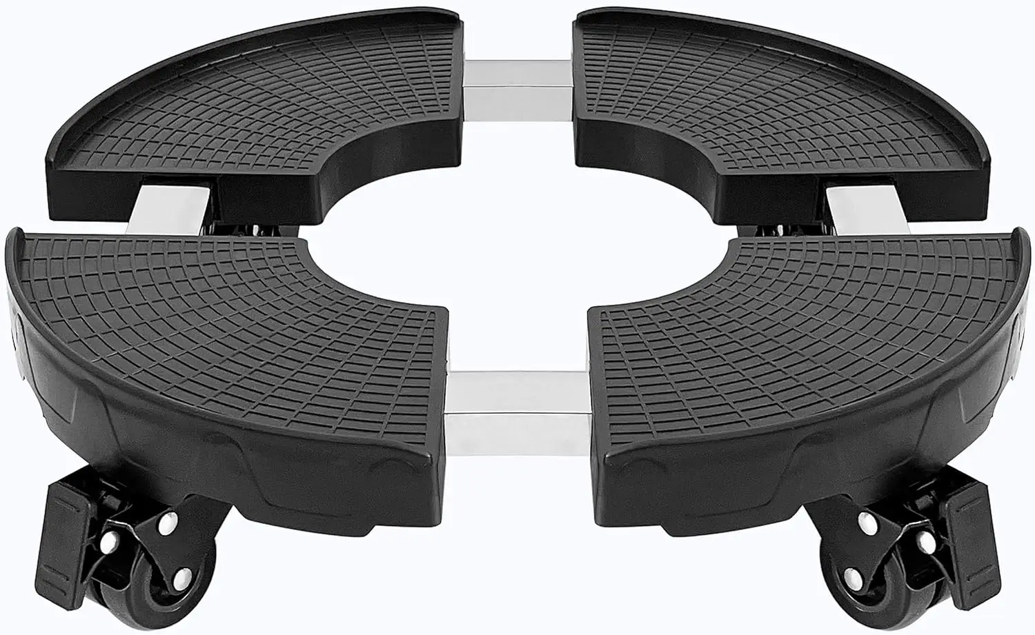 

CASIMR Plant Caddy with Wheels, 440lbs Capacity Rolling Stand, 15-20' Adjustable Indoor Outdoor Plant Dolly, Round Trolley