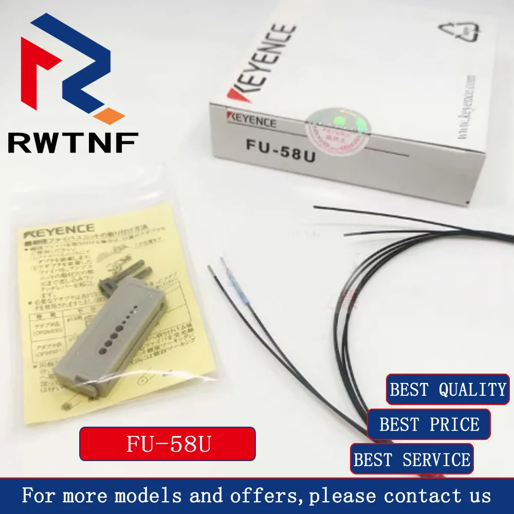 

Brand New Genuine FU-58U KEYENCE fiber optic sensor, Spot Inventory