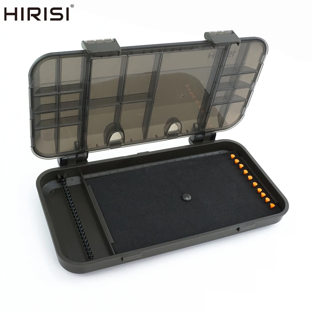 

Hirisi коробка для рыболовных снастей для карпа, оборудование для рыболовной снасти, волосы Ronnie Zig Rig Box, аксессуары, поворотный чехол для хранения, кошелек для снастей