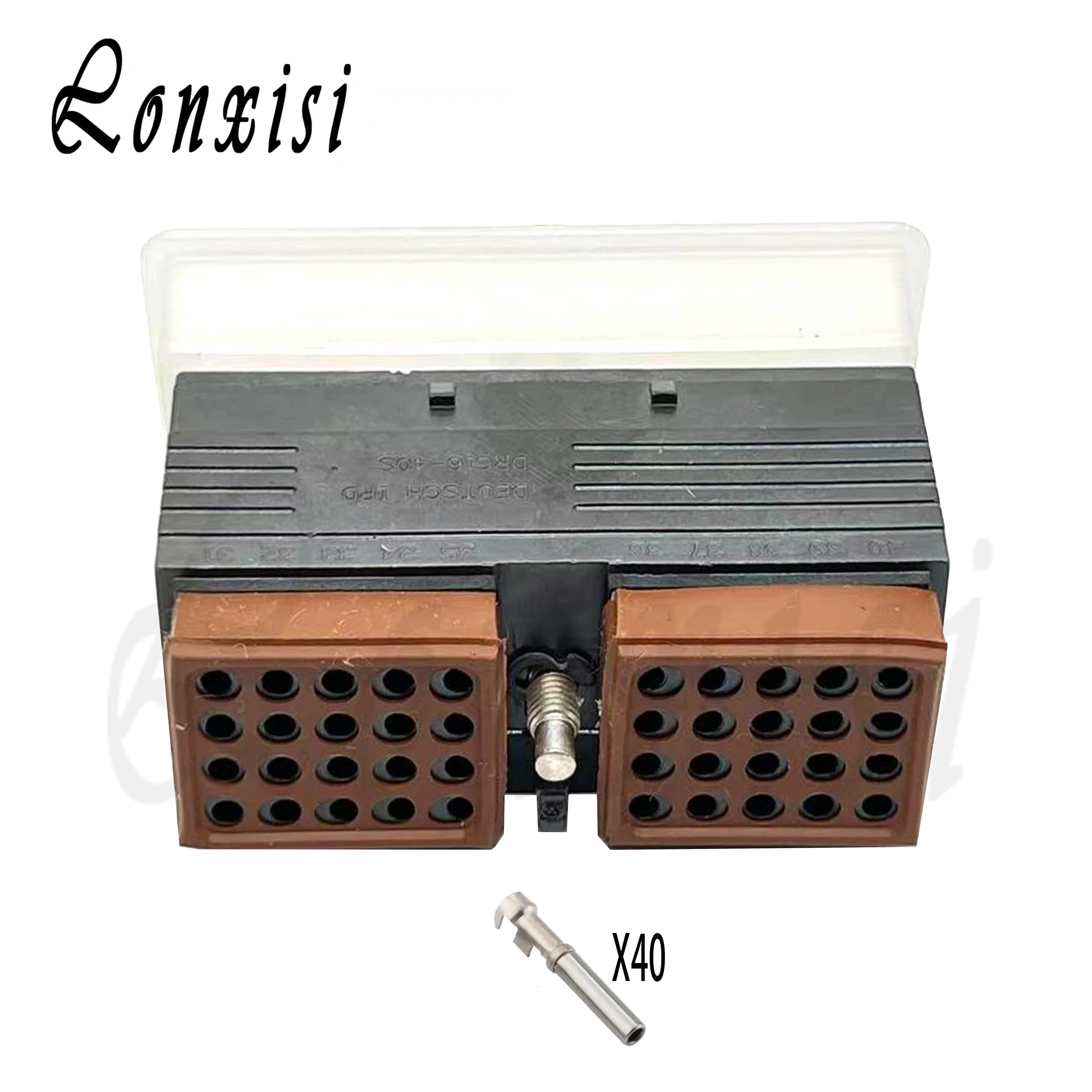 

1/5 Sets 40 Pin DRC16-40SE DRC16-40SA DEUTSCH Automobile Waterproof Connector Female Electric Plug Original Socket With Terminal