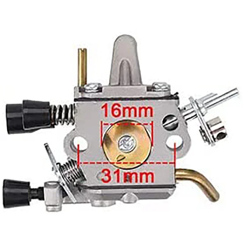 Carburetor Air Filter Kit for Stihl, Fits FS120 FS200 FS250 FS300 FS350 FR350 FR450 FR480, Replace 4134 120 0653 4134 120 0603