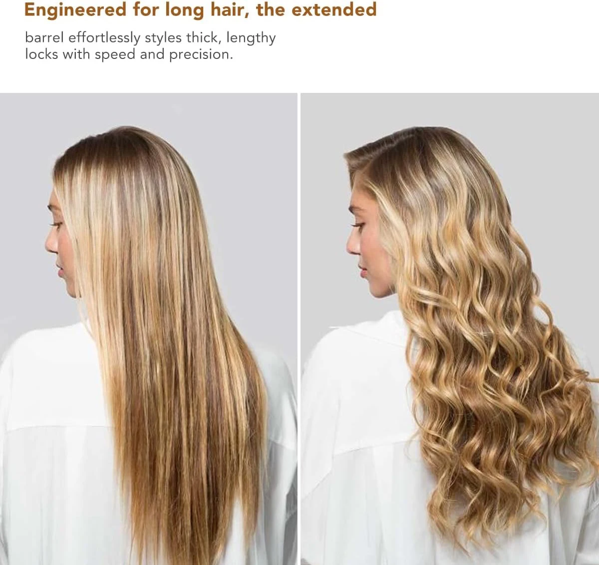 20/30/40mm Conical Long Hair Barrels Attachment Compatible For Dyson Airwrap HS01/05/08 Auto-Curling Iron Curler Voluminous Wave image 5