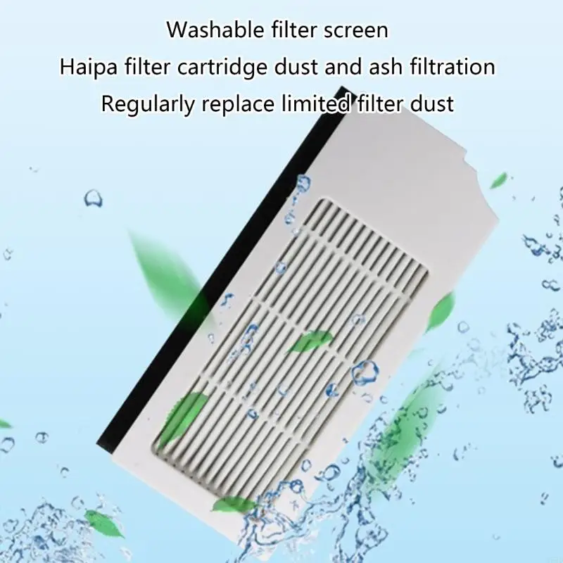 Brush arestão principal Filtro esfregão HEPA para T10 omin aspirador pó N58D