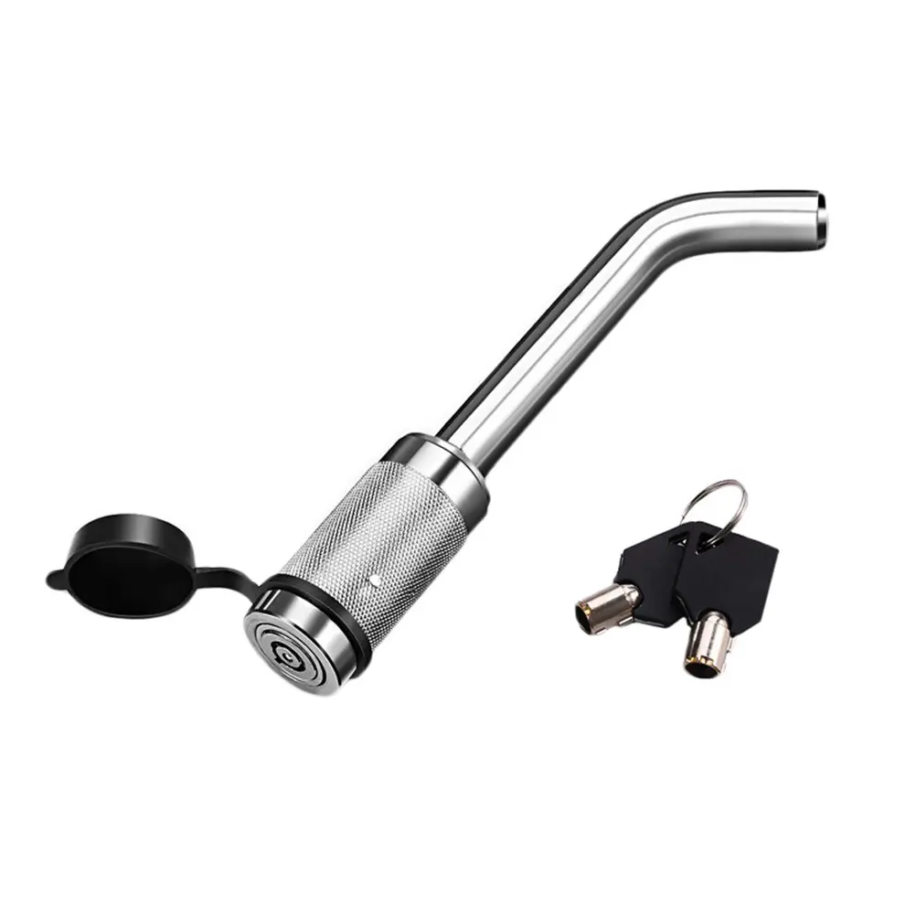 Trailer Hitch Receiver Lock Bolt Cutter Proof Anti-Theft Hitch Pin Lock Watertight Trailer Accessories Hook Towing Hook