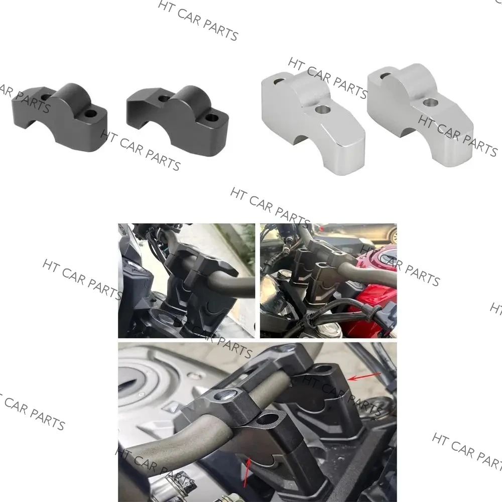 

For Honda CRF1000L 2016-2018 2016 2017 2018 1 Pair CNC Motorcycle Handle Lifting Rod Installation Handle Clamp Heightening Code