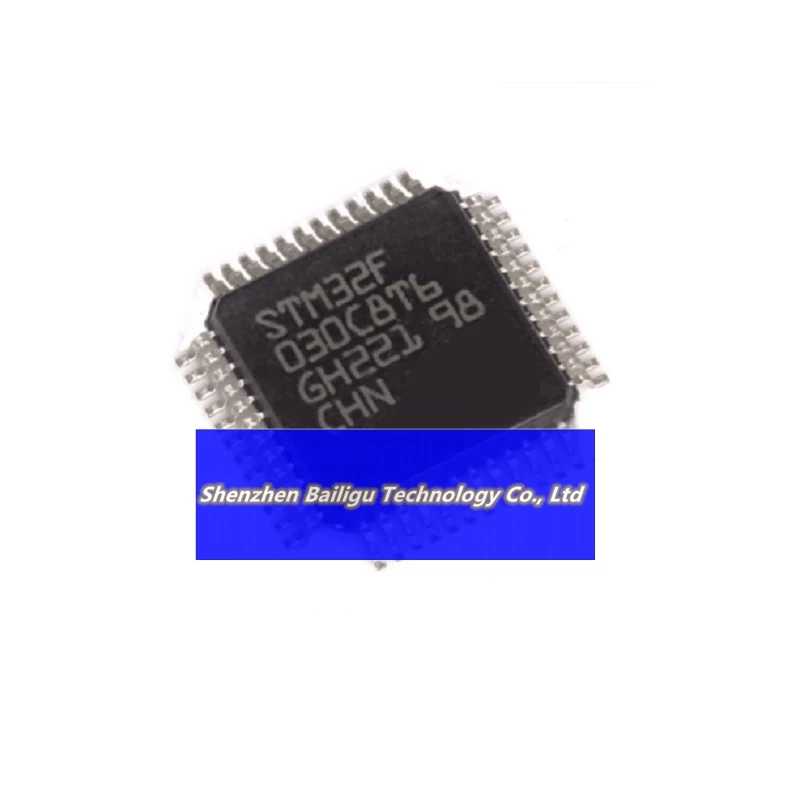 5-20PCS STM32F030C8T6 STM32F030 LQFP-48(7x7) NEW and Original in Stock