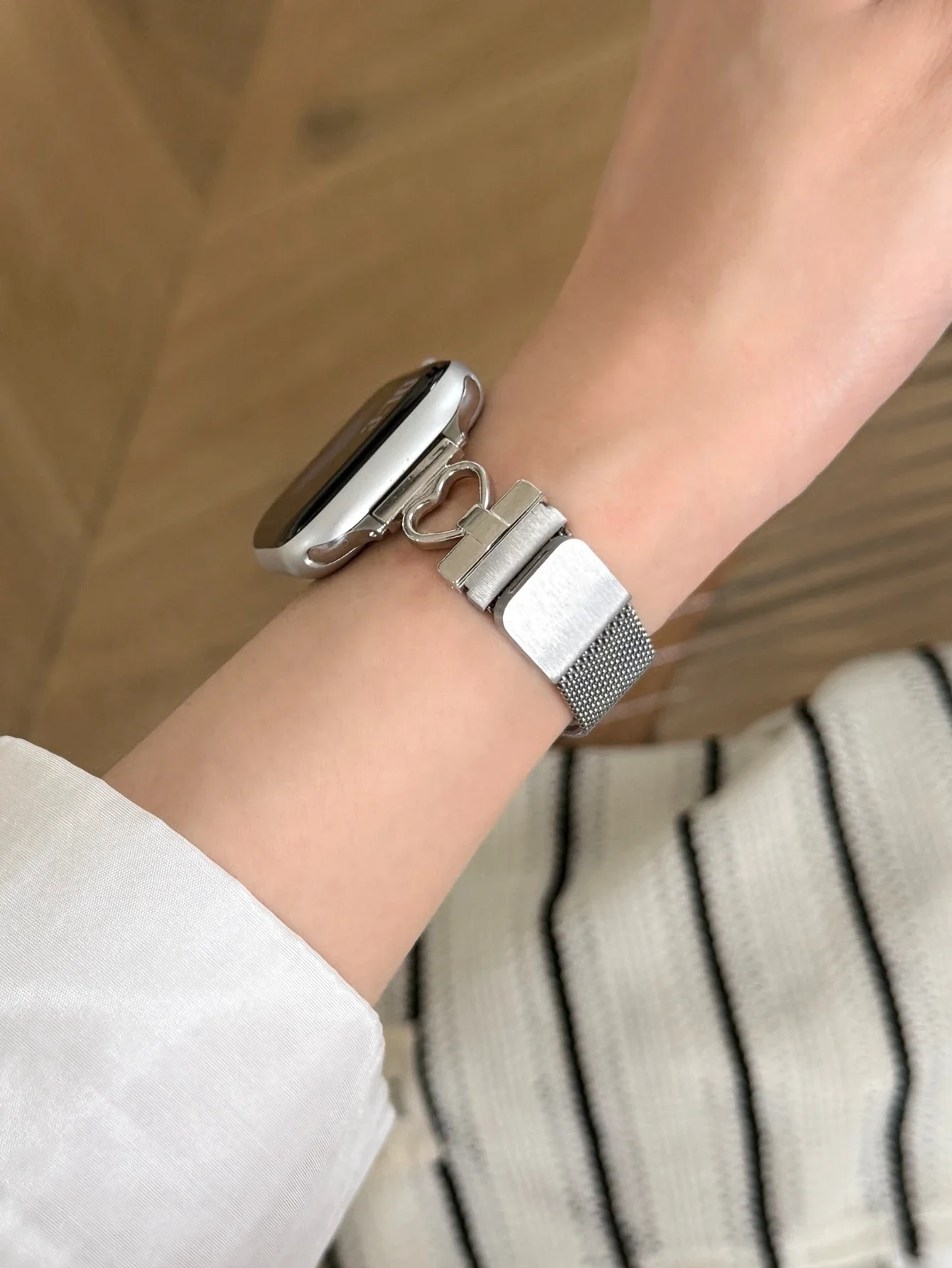 ممتاز الفولاذ المقاوم للصدأ حلقة سوار ل سوار ساعة يد آبل سلسلة 11/8/7/6/10/9 40 مللي متر 41 مللي متر 38 مللي متر 42 مللي متر 44 مللي متر 45 مللي متر 46 مللي متر حزام