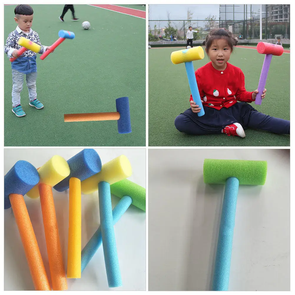 4-teiliges Lernspielzeug-Hammer-Set für Kinder, tragbar, für Aktivitäten, Spaß, Dekoration, Party-Geschenk, Hammer-Spielzeug