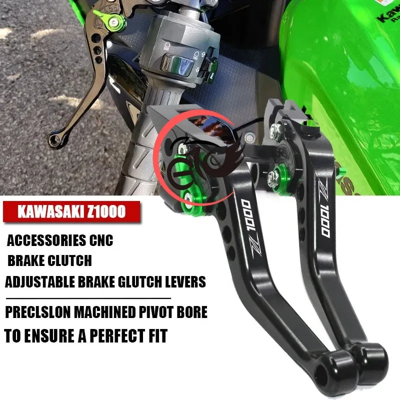 

For KAWASAKI Z1000 Z 1000 2003-2006 Motorcycle Accessories Short CNC Adjustable Brake Clutch Levers handlebar handle endbrake