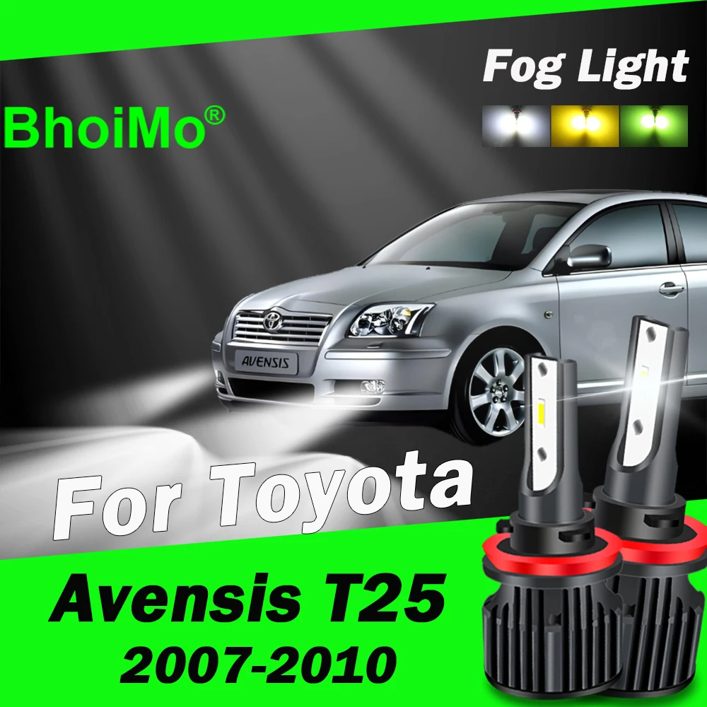 

For Toyota Avensis T25 Front Fog Light Lamp Led Bulb 2007 2008 2009 2010