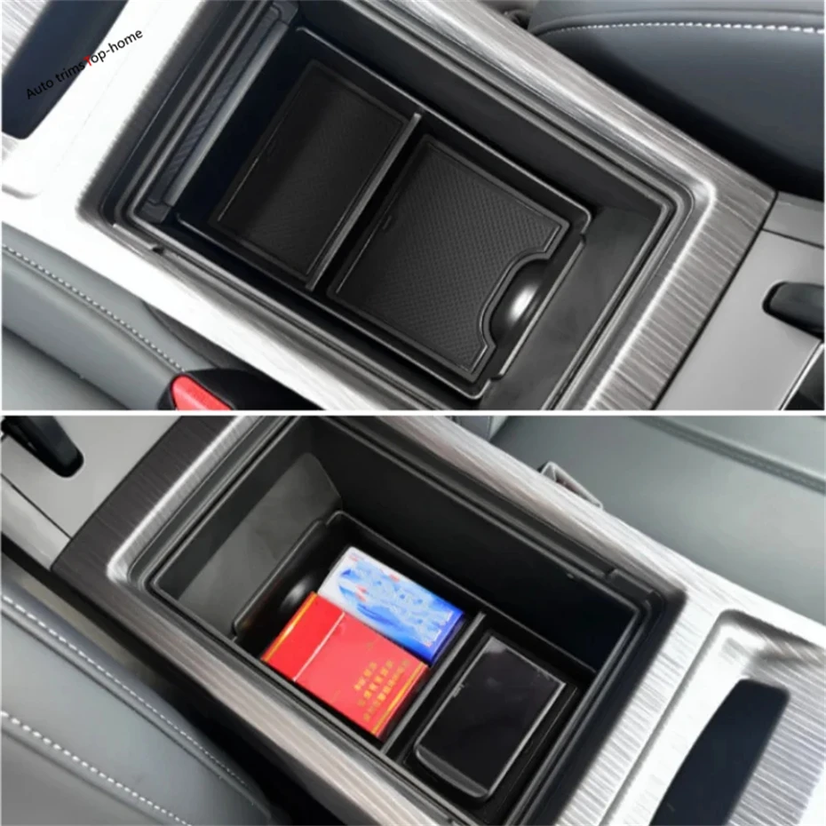 

For Chery Tiggo Jaecoo7 TJ-1 2023 -2025 Interior Accessories Center Armrest Storage Box Door Armrest Container Box Cover Plastic