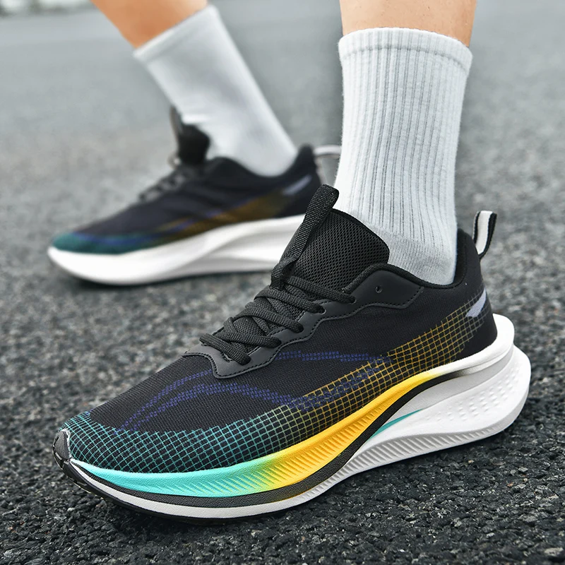 Marathon Tenis Shoes Men Casual Sneakers Luxury Women Running Shoes Lightweight Comfortable Trainers Sneakers Male Footwear