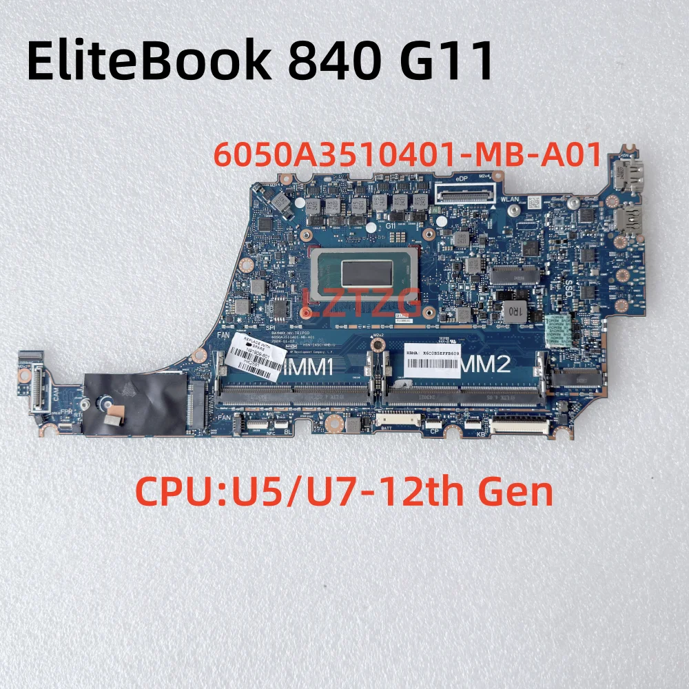 

6050A3510401-MB-A01 For HP EliteBook 840 G11 Laptop Motherboard CPU U5 U7 Gen UMA 100% Tested OK