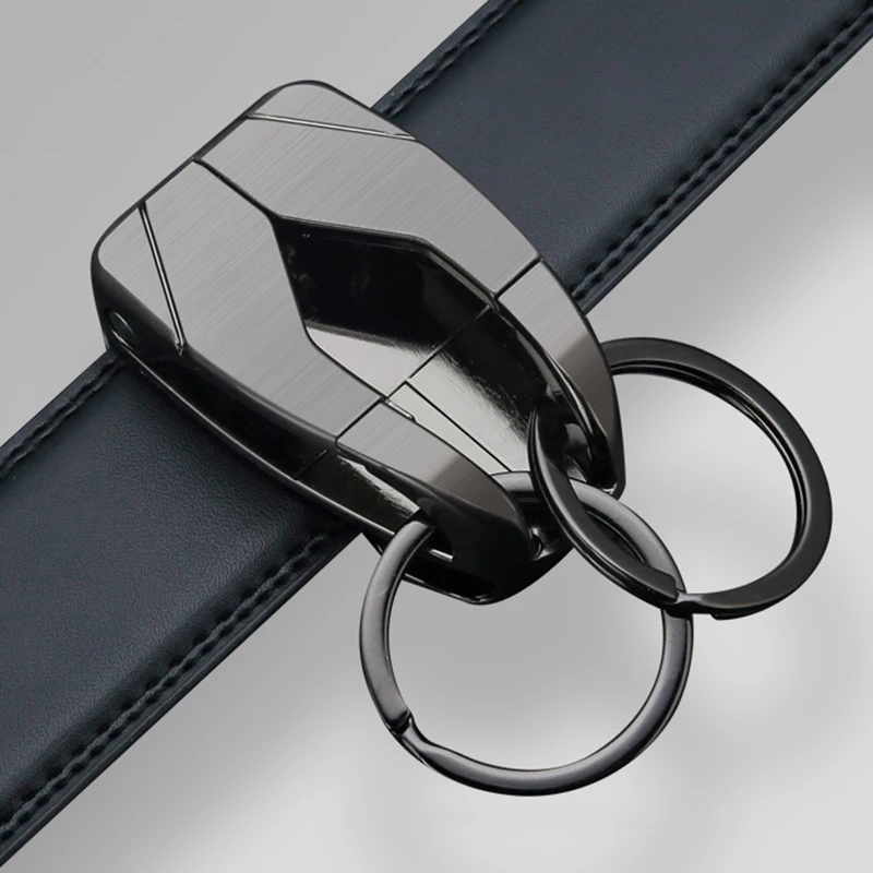 Honest Belt Hanging Keychains Durable Classic Car Key Chain Buckle for Men Waist Key Ring Holder Best Gift Jewelry Dropshipping