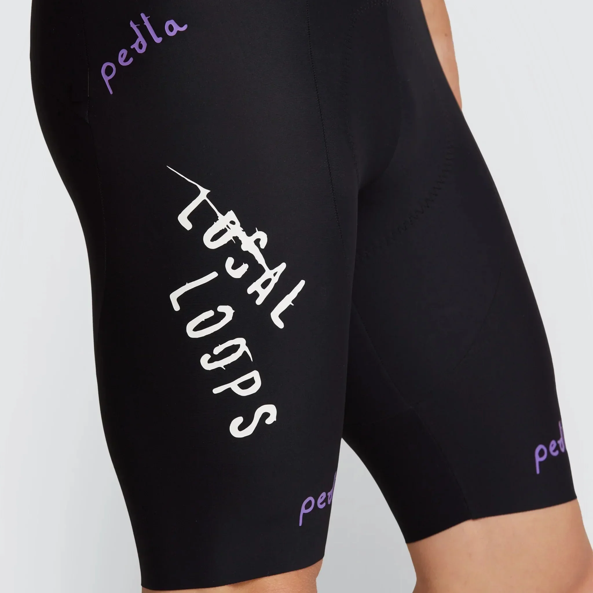 The Pedla Men's SuperFIT 2.0 Bib Short - Club Team Road Bike MTB With Good Pad Race Team Bicycle Bottom