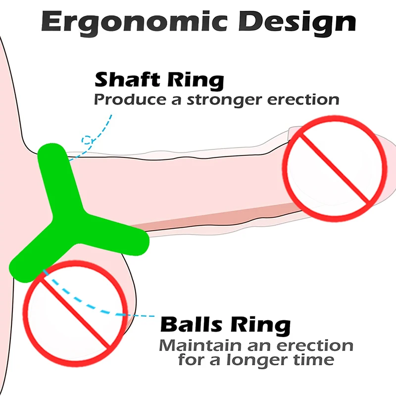 Fluorescence Penis Ring Reusable Silicone Semen Cock Ring Penis Enlargement Delayed Ejaculation Sex Toys For Men Couples