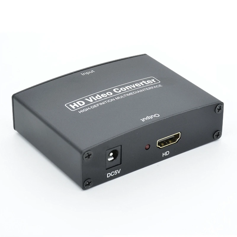 ตัวแปลงสัญญาณที่รองรับ YPbpr เป็น HDMI เป็นส่วนประกอบ HDMI ตัวแปลงความละเอียด HD ที่รองรับ YPbpr + l/raudio เป็น HDMI
