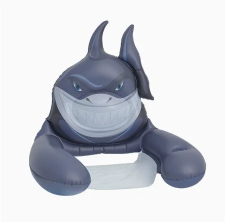1 pcs Inflatable Shark Water Lounge Float Chair