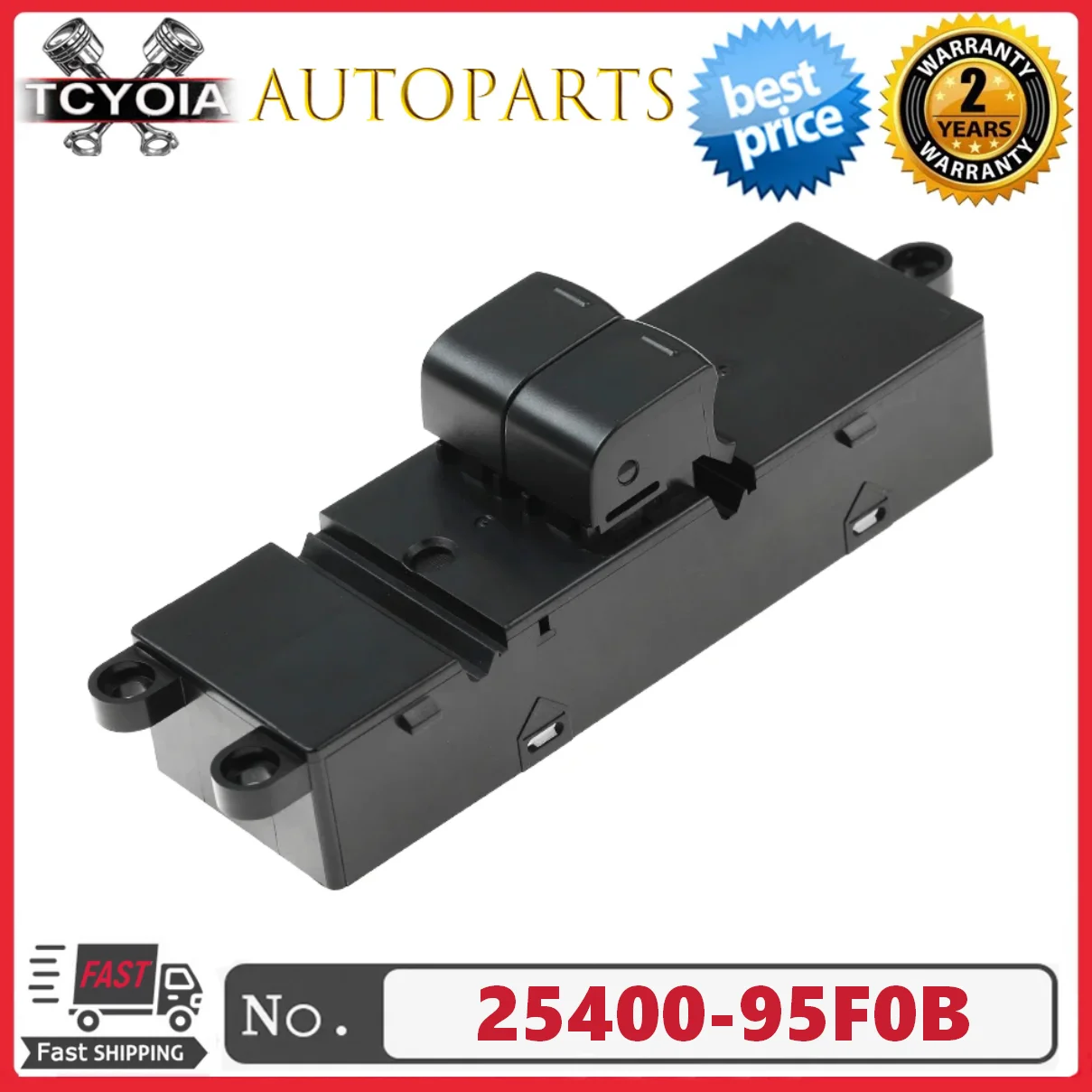 

Новый 25400-95F0B 2540095F0B для Nissan SUNNY/ALMERA 2006-2013, главный переключатель управления стеклоподъемниками, автомобильные аксессуары