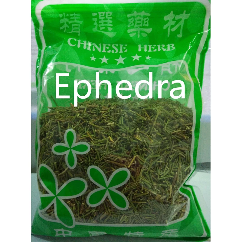 Té chino de hierbas puras para el cuidado de la salud, té verde salvaje de efedra, bolsas de embalaje de té negro Ma Herbal Huang, 100g ~ 1000g