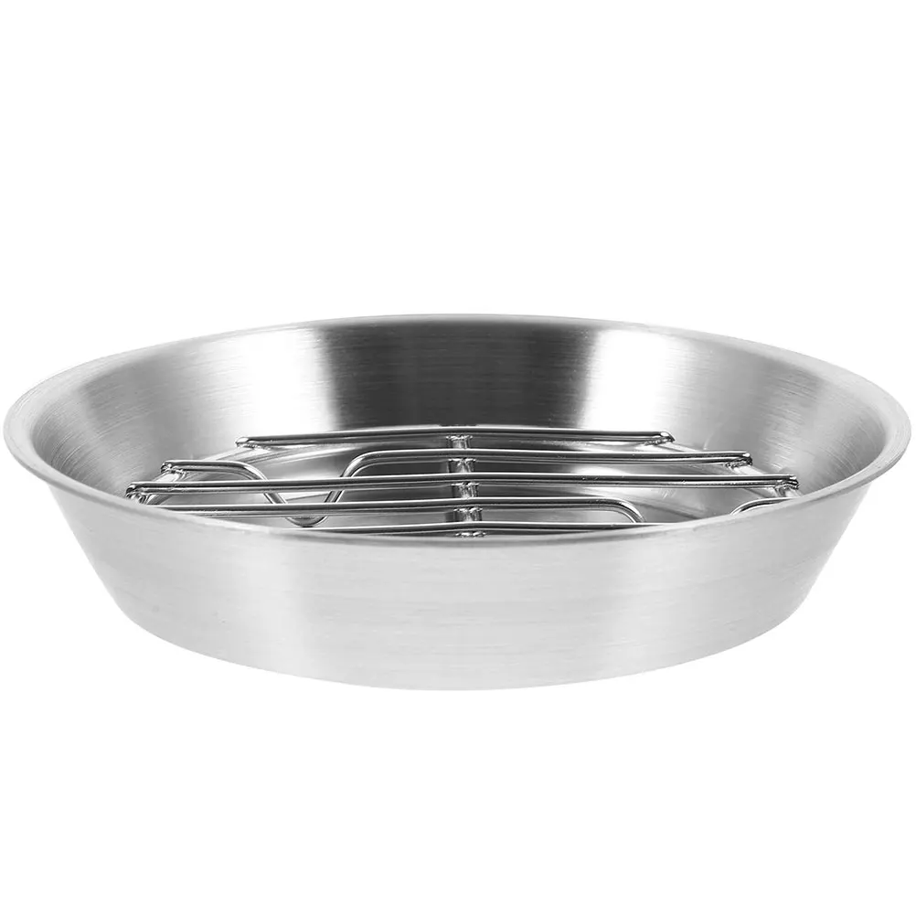 

Thickened Stainless Steel Baking Sheet Large Roasting Draining Design for Meat Fish Vegetable Multipurpose Tray Cooling