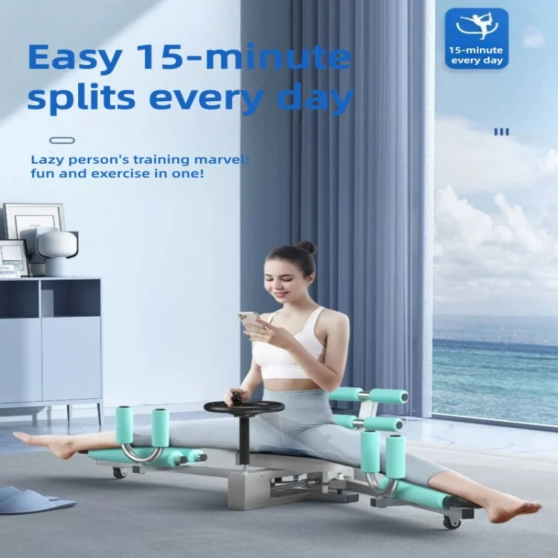 Adjustable Leg Stretcher Splits Trainer Hip Opening Ligament Stretching Machine Yoga Dance Exercise Workout Equipmen