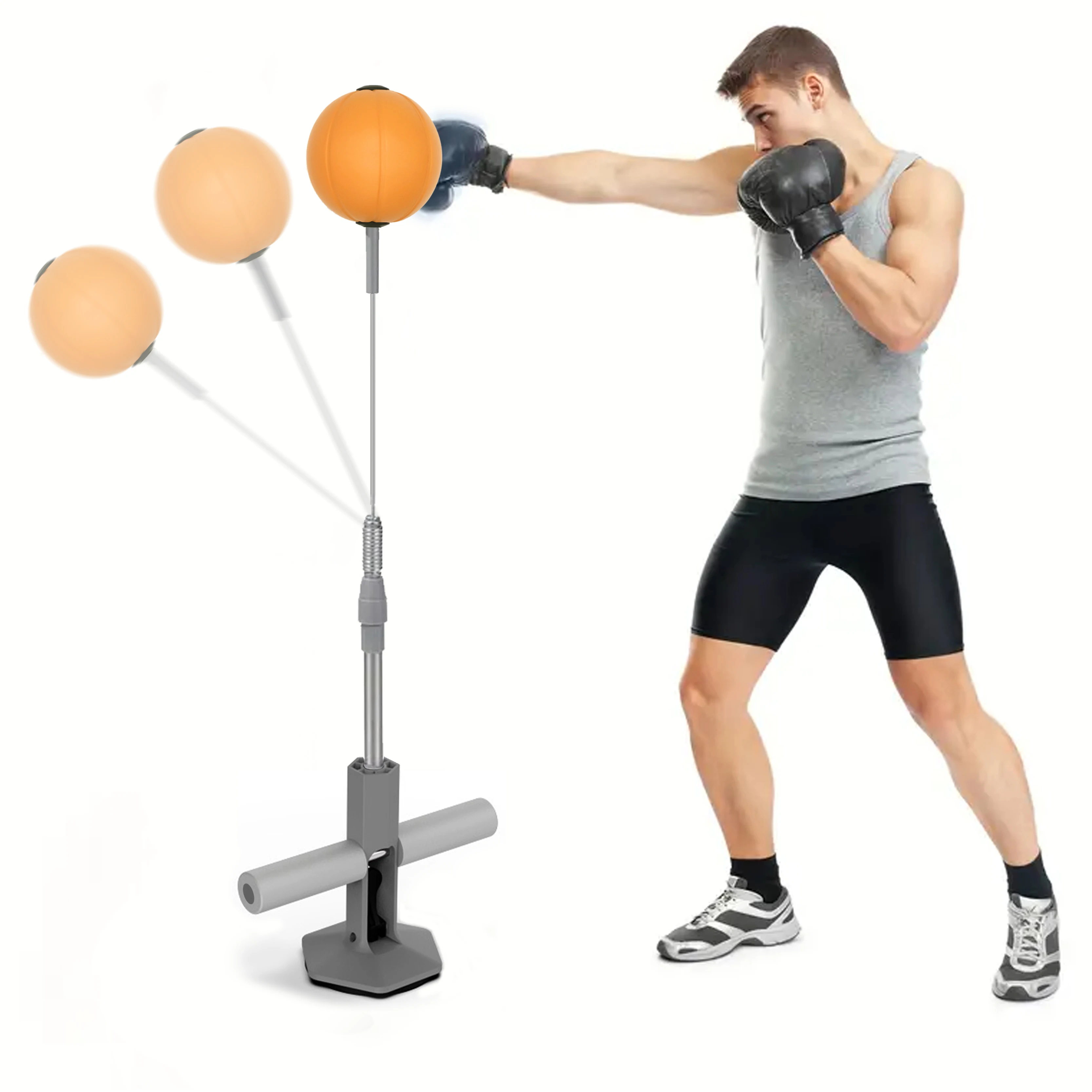 Boxing Speed Ball Vertical Boxing Reflex Ball Training Response Target Household Punching Bag Kickboxing Training Equipment